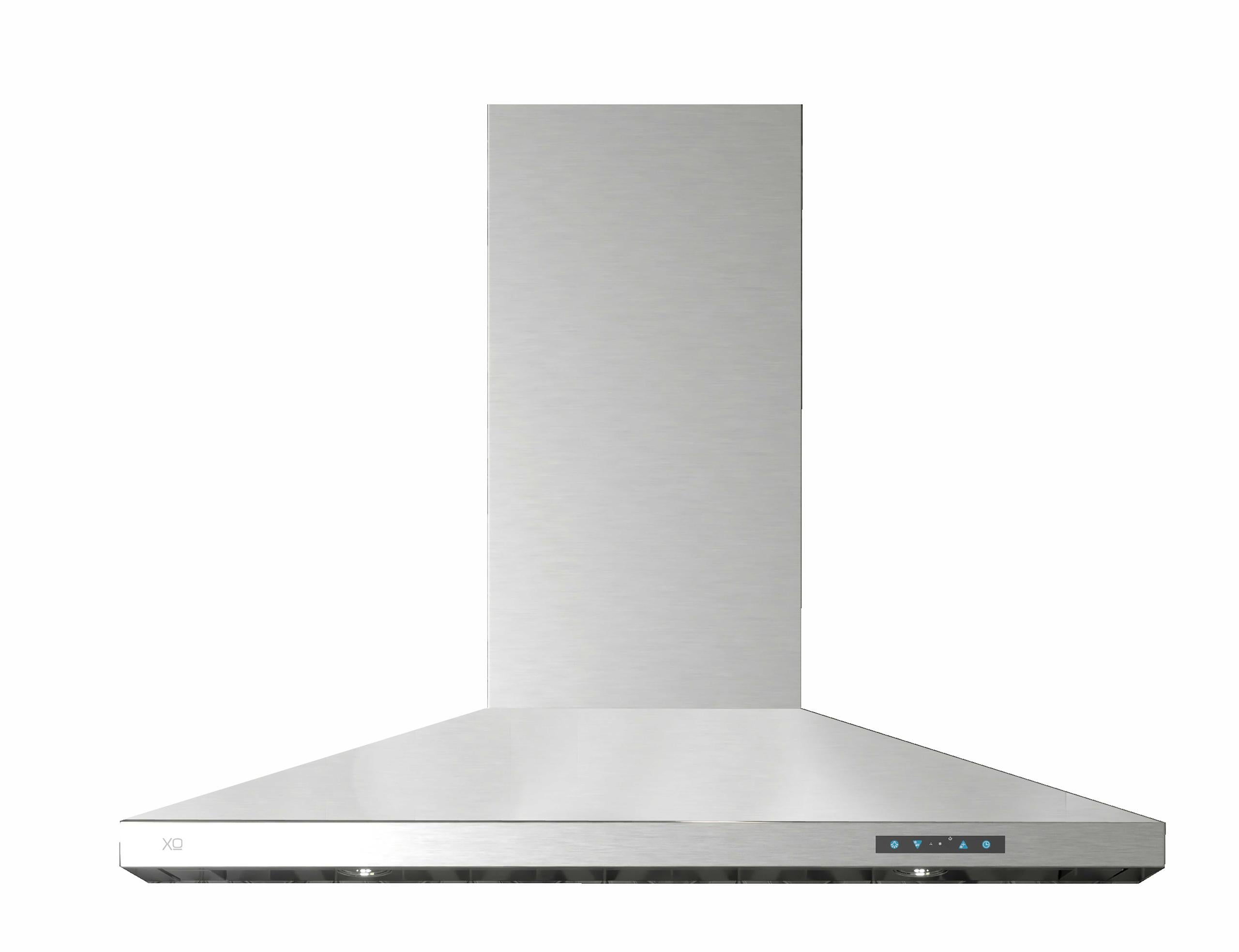 XO APPLIANCE XOJ42SC 42" CCC 600/395 CFM Italian Made Wall Mount Chimney Range Hood in Stainless Steel - XOJ42SC