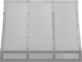 ZEPHYR Forte Wall Custom Hood, 36in, SS, BODY ONLY in Stainless Steel - CHFT36ASX