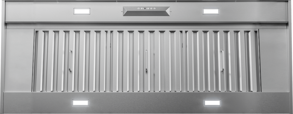 ZEPHYR Monsoon II Insert, 60in, SS, LED, ACT in Stainless Steel - AK9358BS