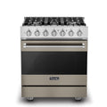 VIKING 30" Self-Cleaning Dual Fuel Range Viking 3 Series Gray - RVDR33025BNALP