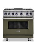 VIKING 36" Dual Fuel Range - VDR7362 Viking 7 Series Gray - VDR73624GMA