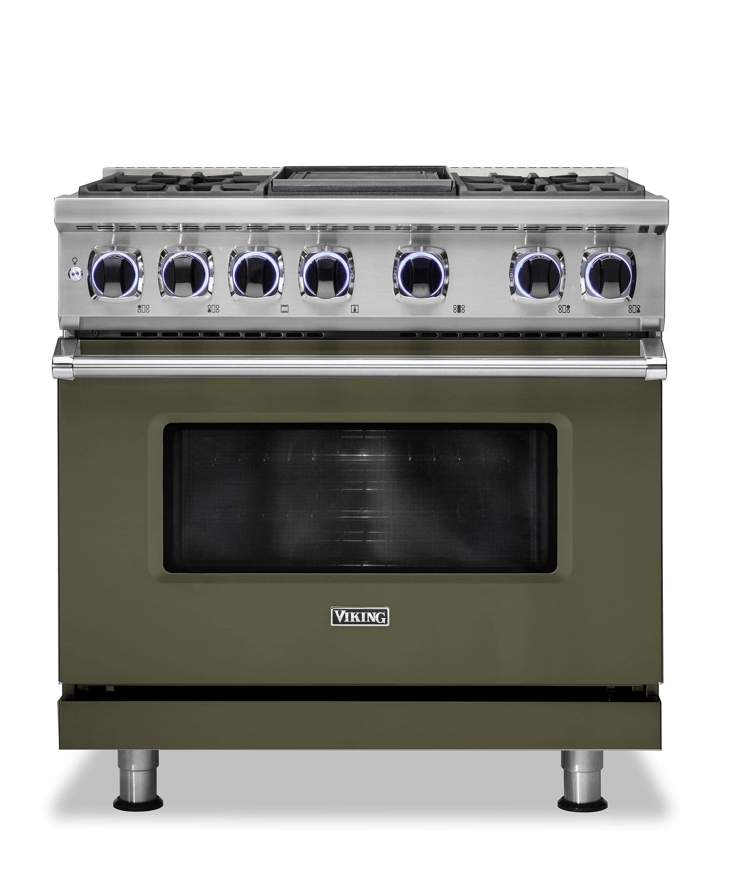 VIKING 36" Dual Fuel Range - VDR7362 Viking 7 Series Gray - VDR73624GMA