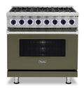 VIKING 36" Dual Fuel Range - VDR7362 Viking 7 Series Gray - VDR73626BMA