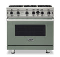 VIKING 36" Open Burner Gas Range Viking 5 Series Green - VGIC53626BEULP