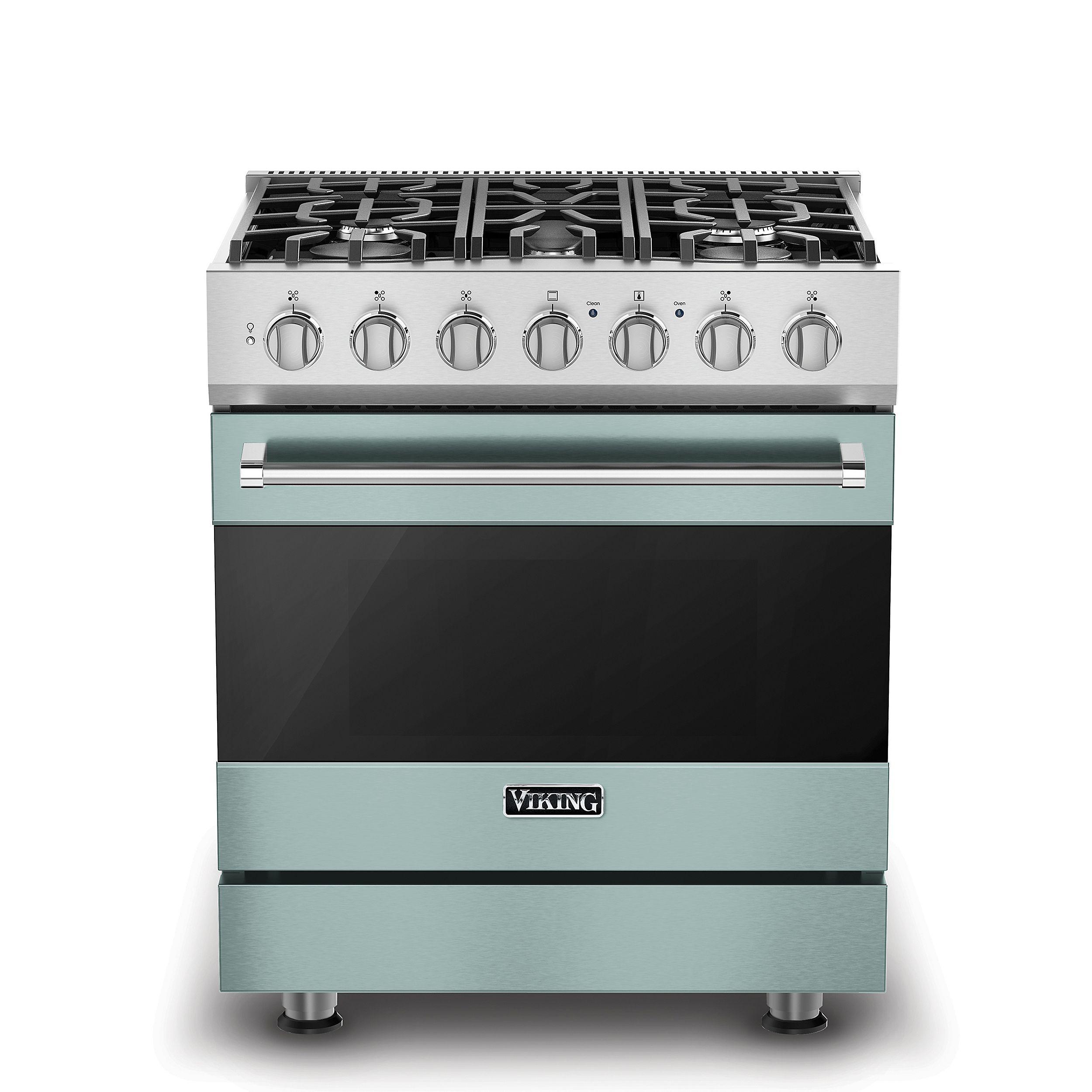 VIKING 30" Self-Cleaning Dual Fuel Range Viking 3 Series Other - RVDR33025BSP