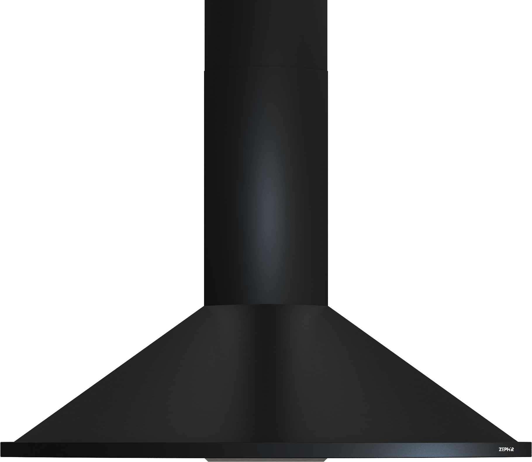ZEPHYR Savona Wall, 30in, Black, LED, 600 CFM w/ACT Black - ZSAE30FB
