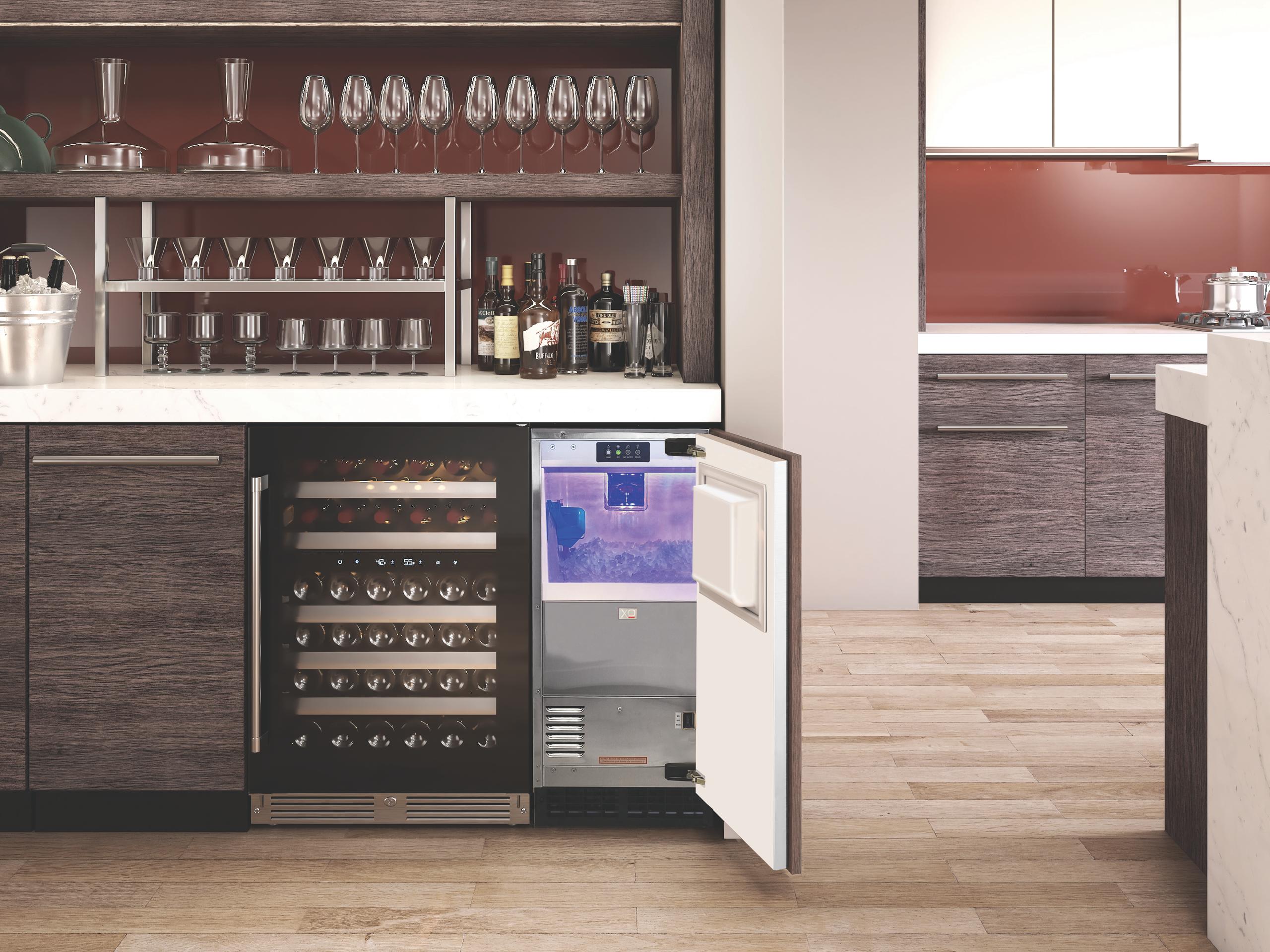 XO APPLIANCE XOUIM1585NOP 15" Nugget Ice Maker Panel Ready w Pump Custom Panel Ready - XOUIM1585NOP