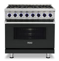 VIKING 36" Dual Fuel Range - VDR7362 Viking 7 Series Bronze - VDR73626BANLP