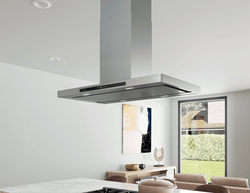ZEPHYR Vista Island 36in, SS, BODY ONLY in Stainless Steel - DVLE36ASSX