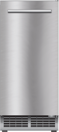 XO APPLIANCE XOUIM1565SP 15" Clear Gourmet Ice Maker Fingerprint Resistant in Stainless Steel w Pump in Stainless Steel - XOUIM1565SP