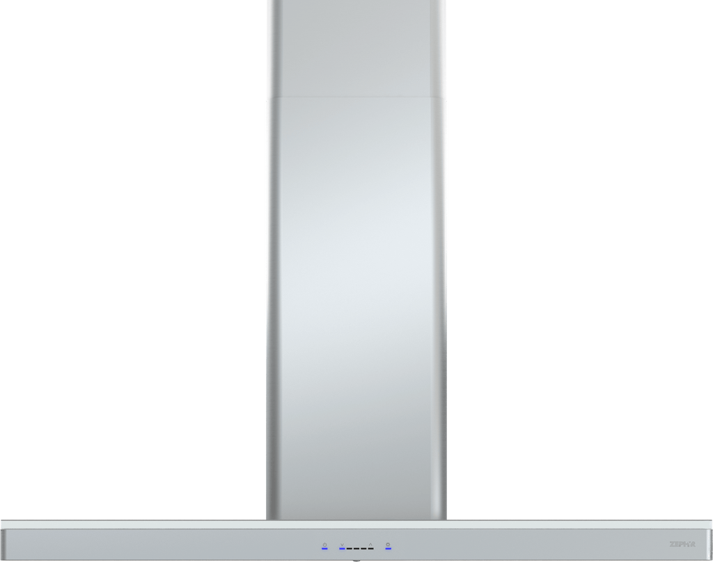 ZEPHYR Luce Wall, 90cm, SS, LED, 600 CFM w/ACT in Stainless Steel - ZLUM90CS