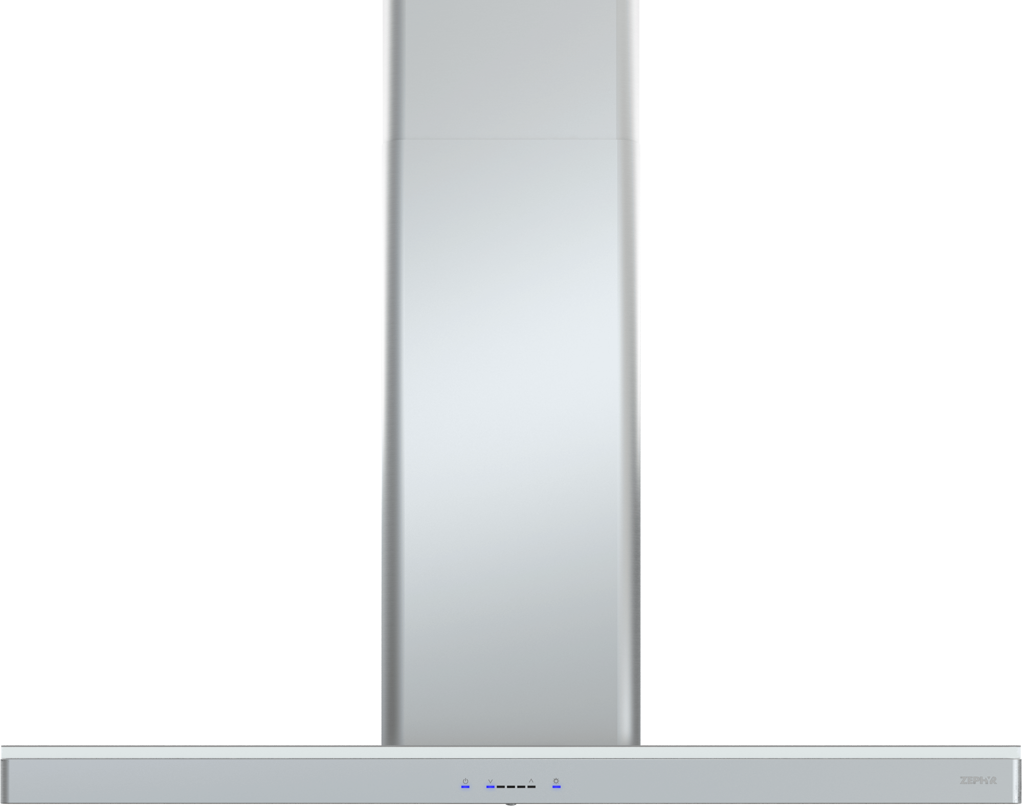 ZEPHYR Luce Wall, 90cm, SS, LED, 600 CFM w/ACT in Stainless Steel - ZLUM90CS