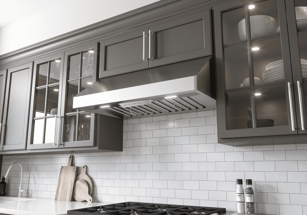 ZEPHYR Tempest I, 11in UC, 42in, SS, LED, ACT in Stainless Steel - AK7042CS
