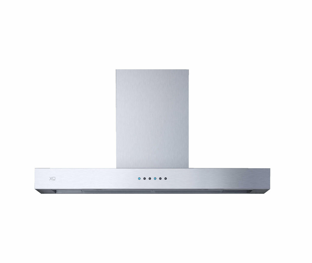 XO APPLIANCE XOR48SC 48" CCC 600/395 CFM Sleek Contemporary Italian Made Wall Mount Hood in Stainless Steel - XOR48SC