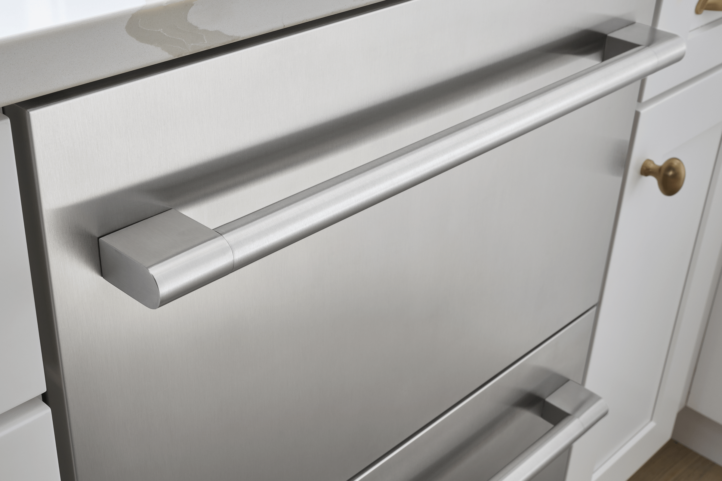 ZEPHYR Presrv Refrigerator Drawers, 24in Compact, Outdoor, SS, 2 Zone in Stainless Steel - PRRD24C2ASOD