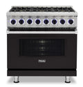 VIKING 36" Dual Fuel Range - VDR7362 Viking 7 Series Black - VDR73626BONLP