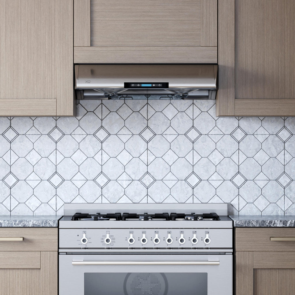 XO APPLIANCE XOA36S 550 CFM 36" Filter Free Under Cabinet Range Hood in Stainless Steel - XOA36S