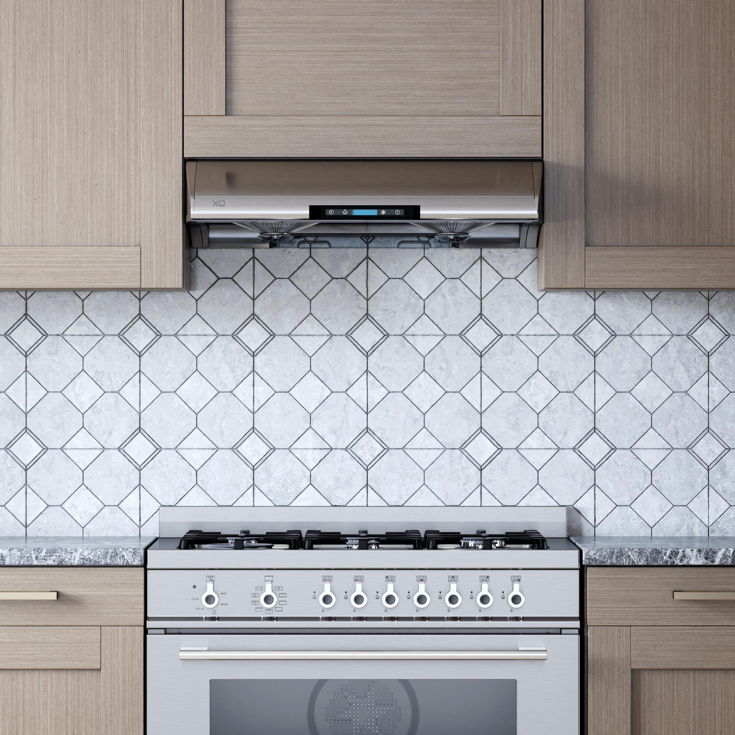 XO APPLIANCE XOA36S 550 CFM 36" Filter Free Under Cabinet Range Hood in Stainless Steel - XOA36S
