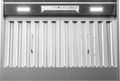 ZEPHYR Monsoon I, Insert, 28-3/8in, SS, LED, ACT in Stainless Steel - AK9228BS