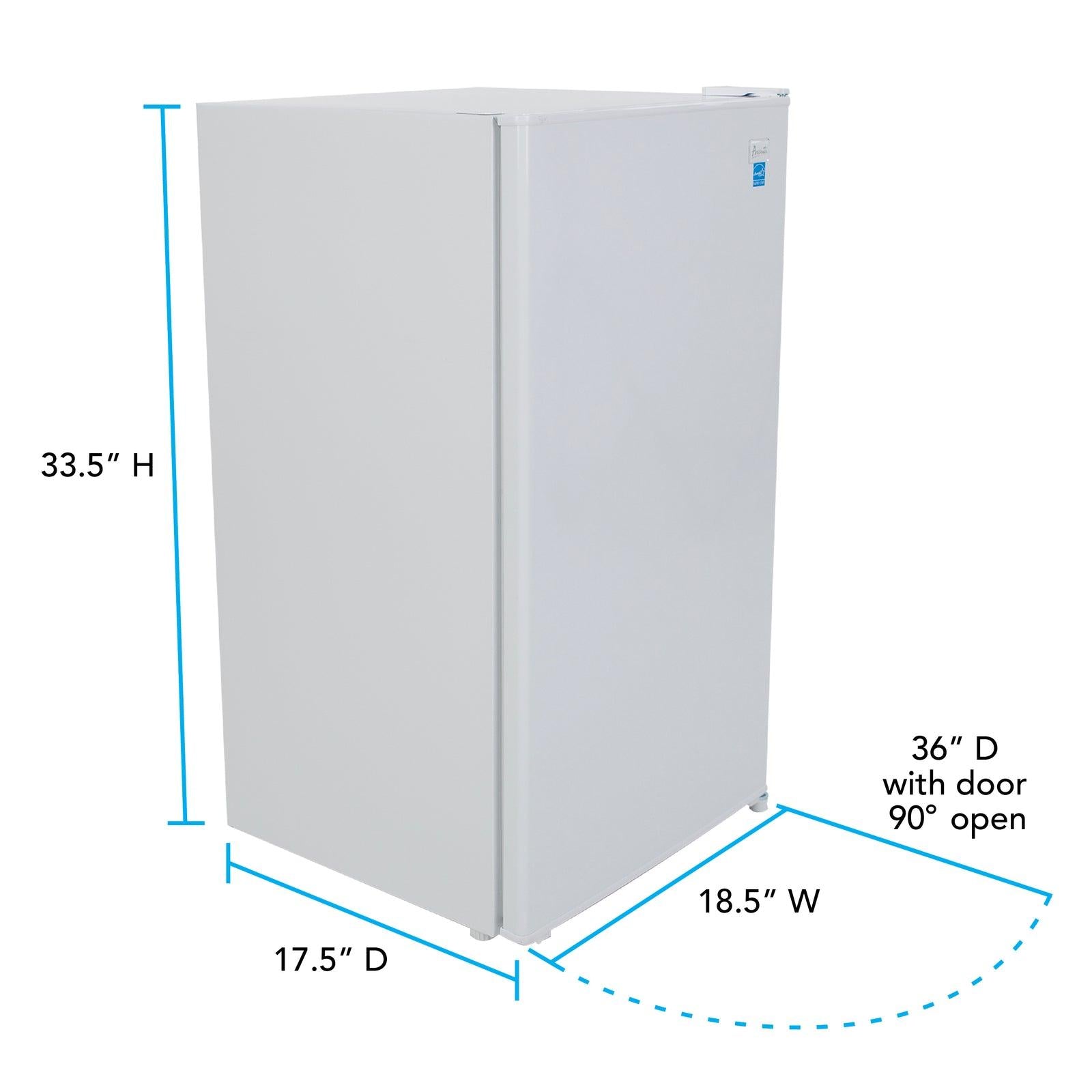 AVANTI Avanti 3.3 cu. ft. Compact Refrigerator - Black - RM3316B