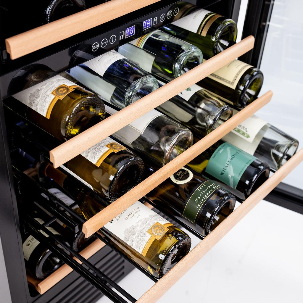 AVANTI Avanti 49 Bottle Dual-Zone Wine Cooler in Stainless Steel - WCR496DS