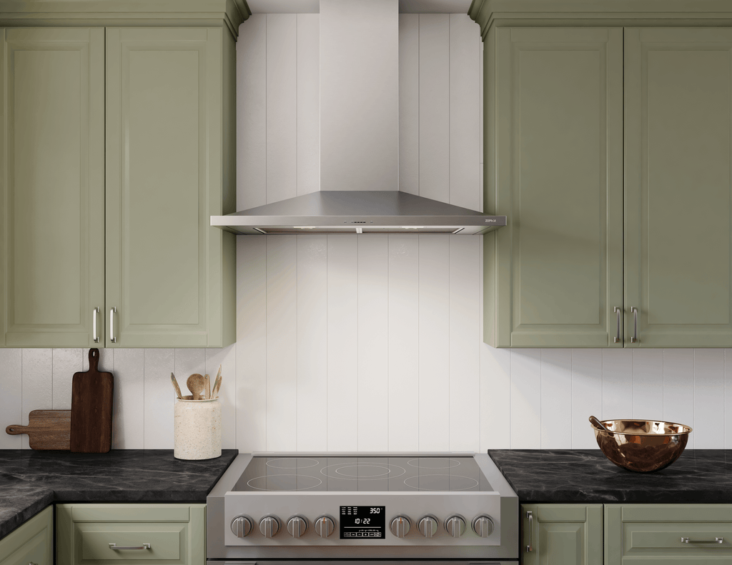ZEPHYR Anzio Wall, 30in, SS, LED, 600 CFM w/ACT in Stainless Steel - ZANE30DS