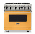 VIKING 36" Open Burner Gas Range Viking 5 Series Yellow - VGIC53626BDALP