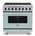 VIKING 36" Dual Fuel Range - VDR7362 Viking 7 Series Other - VDR73626BSPLP