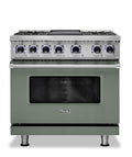 VIKING 36" Dual Fuel Range - VDR7362 Viking 7 Series Green - VDR73624GEU