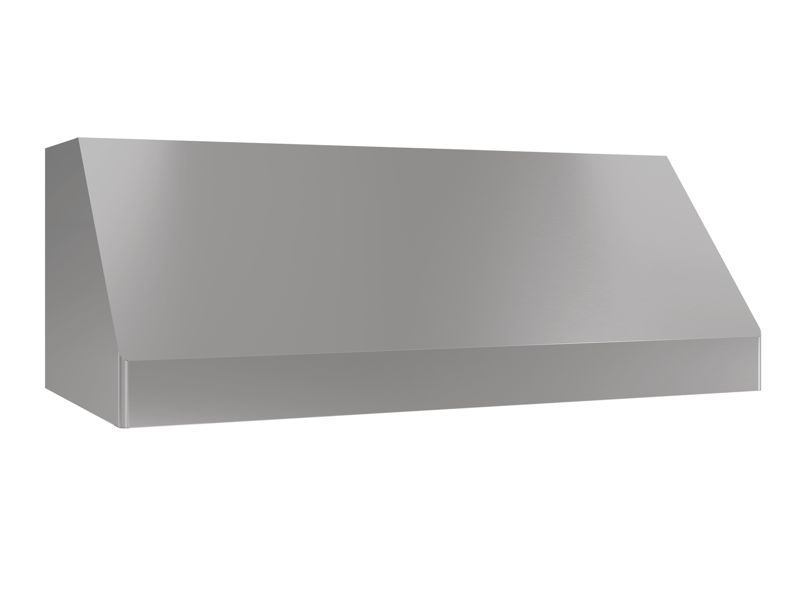 ZEPHYR Tempest II, 18in Wall, 48in, SS, LED, ACT in Stainless Steel - AK7548CS