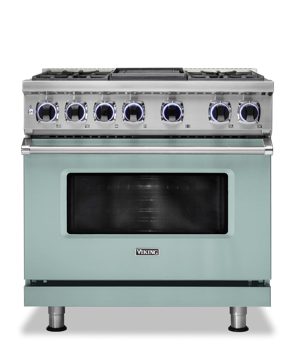 VIKING 36" Dual Fuel Range - VDR7362 Viking 7 Series Other - VDR73624GSPLP