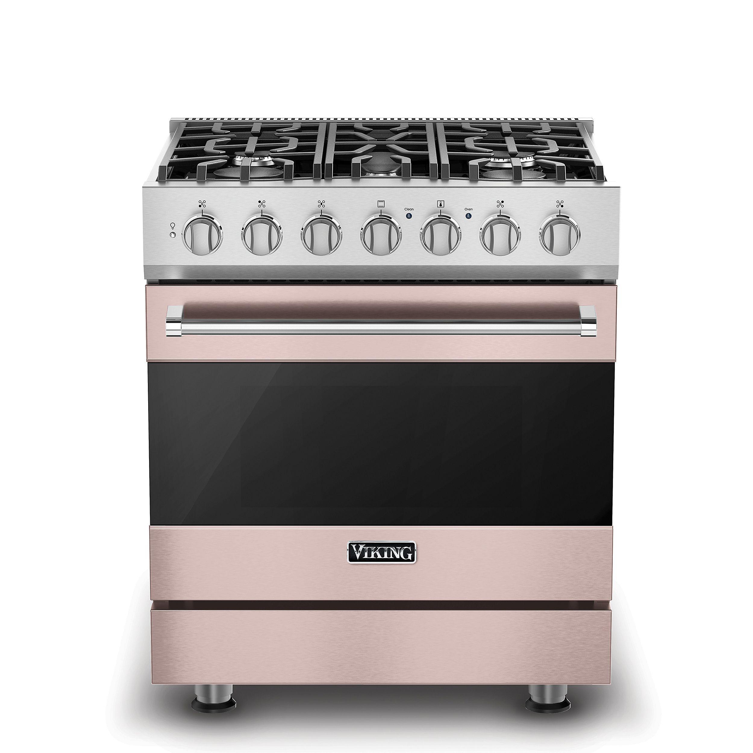 VIKING 30" Self-Cleaning Dual Fuel Range Viking 3 Series Pink - RVDR33025BBH