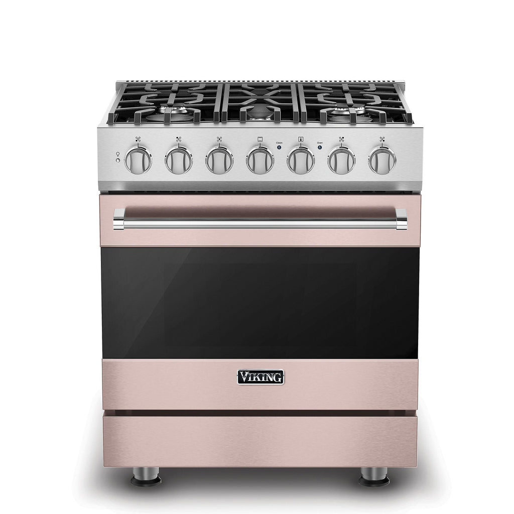 VIKING 30" Self-Cleaning Dual Fuel Range Viking 3 Series Pink - RVDR33025BBHLP