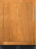 XO APPLIANCE XOU24WDZOFL Wine Cooler, Dual Zone 24" Solid Panel Ready Door, Left Hinge Custom Panel Ready - XOU24WDZOFL