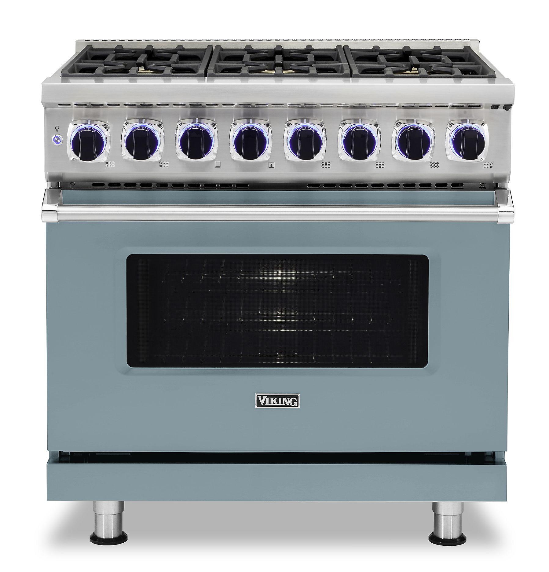 VIKING 36" Dual Fuel Range - VDR7362 Viking 7 Series Blue - VDR73626BNS