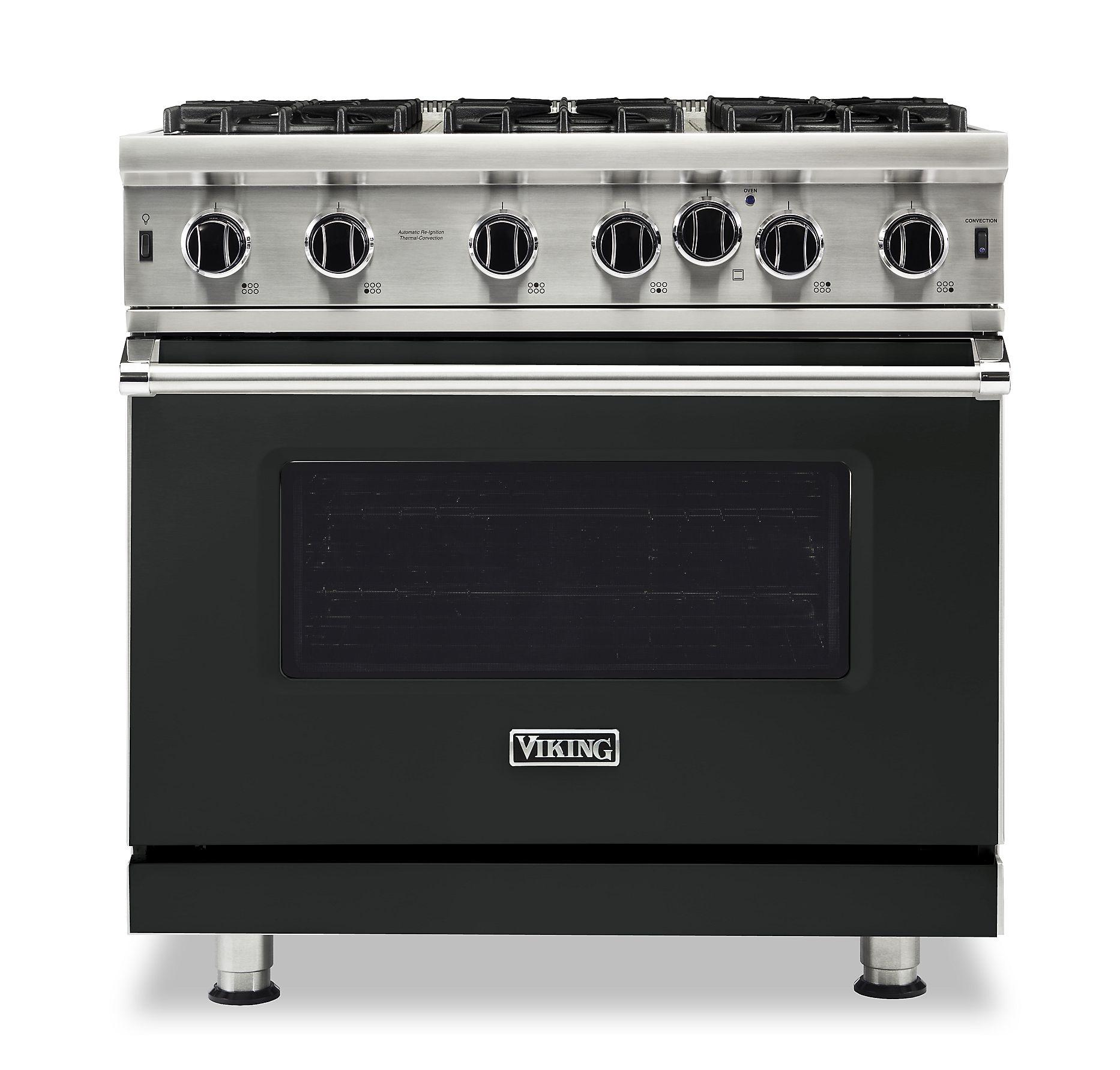 VIKING 36" Open Burner Gas Range Viking 5 Series Bronze - VGIC53626BAN
