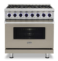 VIKING 36" Dual Fuel Range - VDR7362 Viking 7 Series Gray - VDR73626BNA