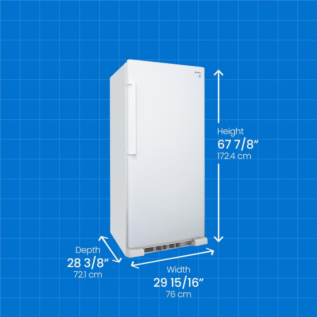 DANBY Danby Designer 17.0 cu. ft. Apartment Size Fridge in White - DAR170A3WDD