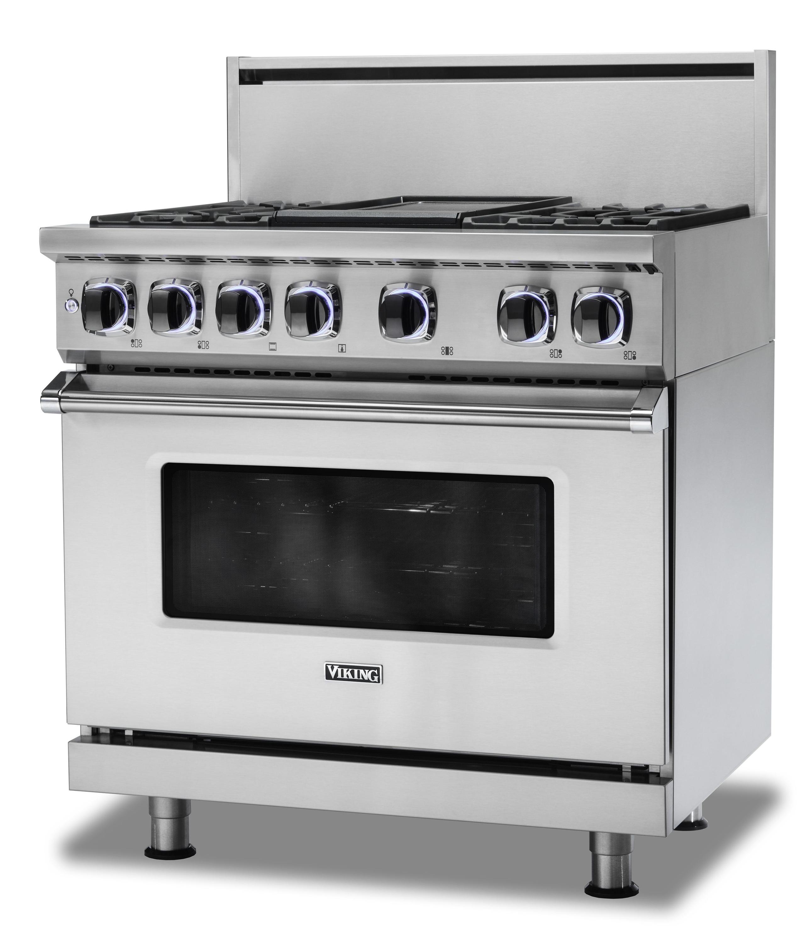 VIKING 36" Dual Fuel Range - VDR7362 Viking 7 Series Gray - VDR73624GDG