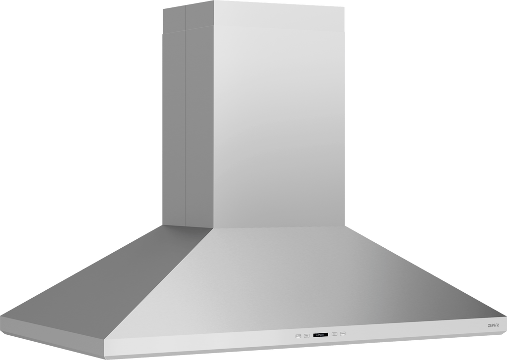 ZEPHYR Siena Pro, Island, 48", SS, LED, ACT in Stainless Steel - ZSLE48DS