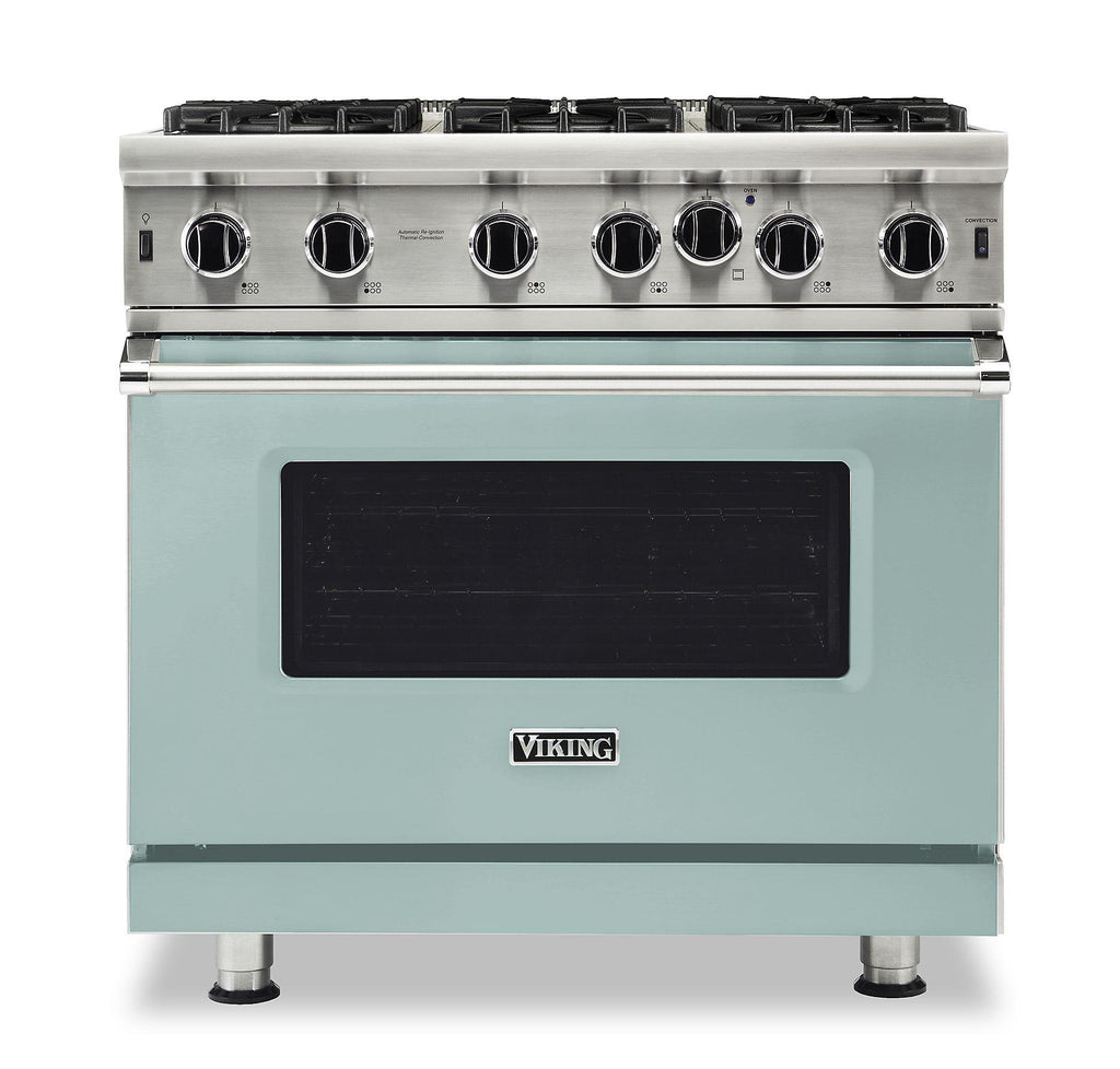 VIKING 36" Open Burner Gas Range Viking 5 Series Other - VGIC53626BSP