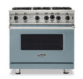 VIKING 36" Open Burner Gas Range Viking 5 Series Blue - VGIC53626BNS