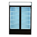 Chef AAA - KPR-49BG, Commercial 54" 2 Door Merchandiser Refrigerator 43 cu. ft. - KPR-49BG