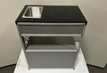 Goose Gear Camper System - Midsize Truck 6Ft Bed - Passenger Side Front Sink and Storage Utility Module - 3066-GGR-SH