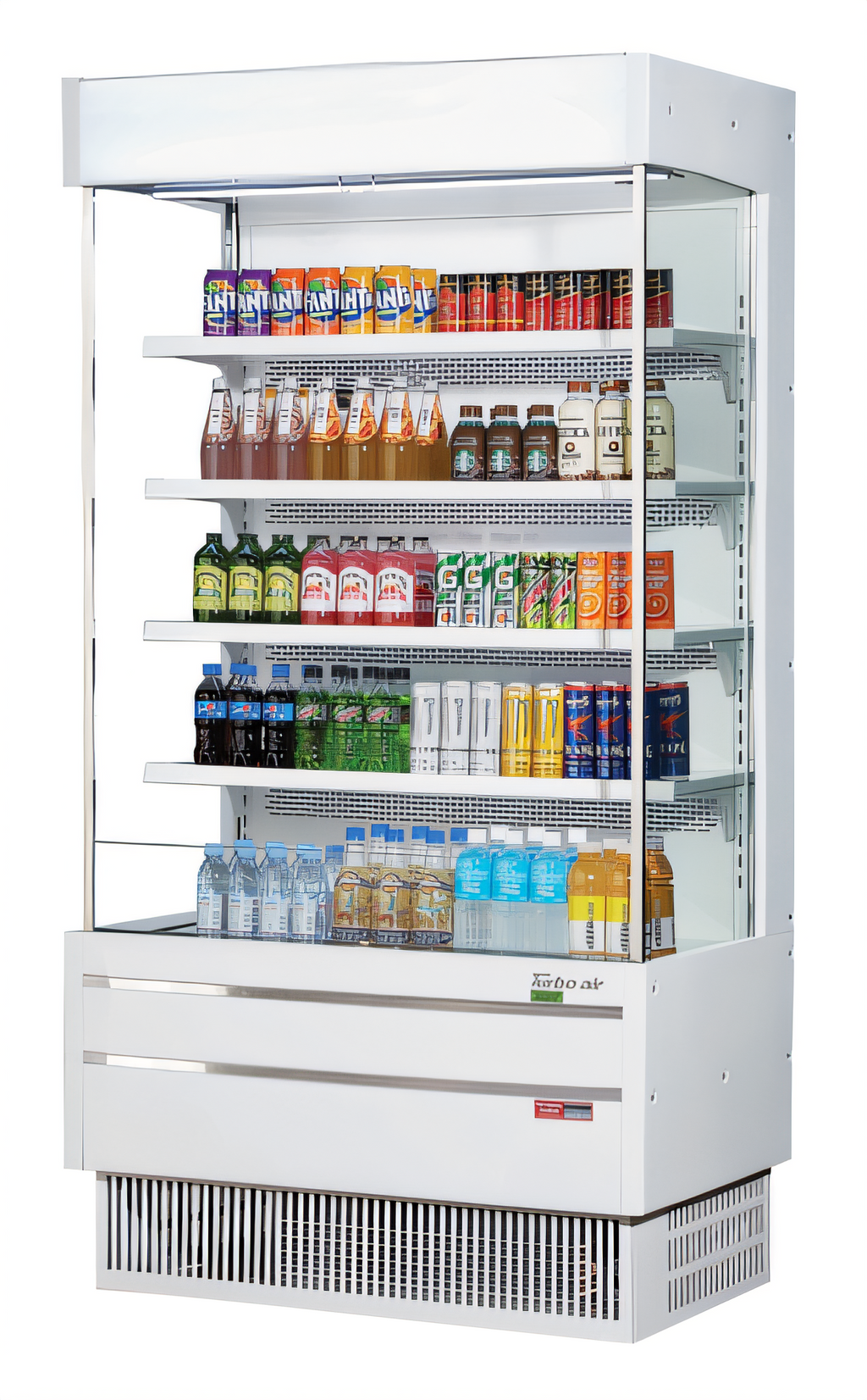 Turbo Air TOM-40SEW(B)-N Open-Air Coolers - TOM-40SEW(B)-N