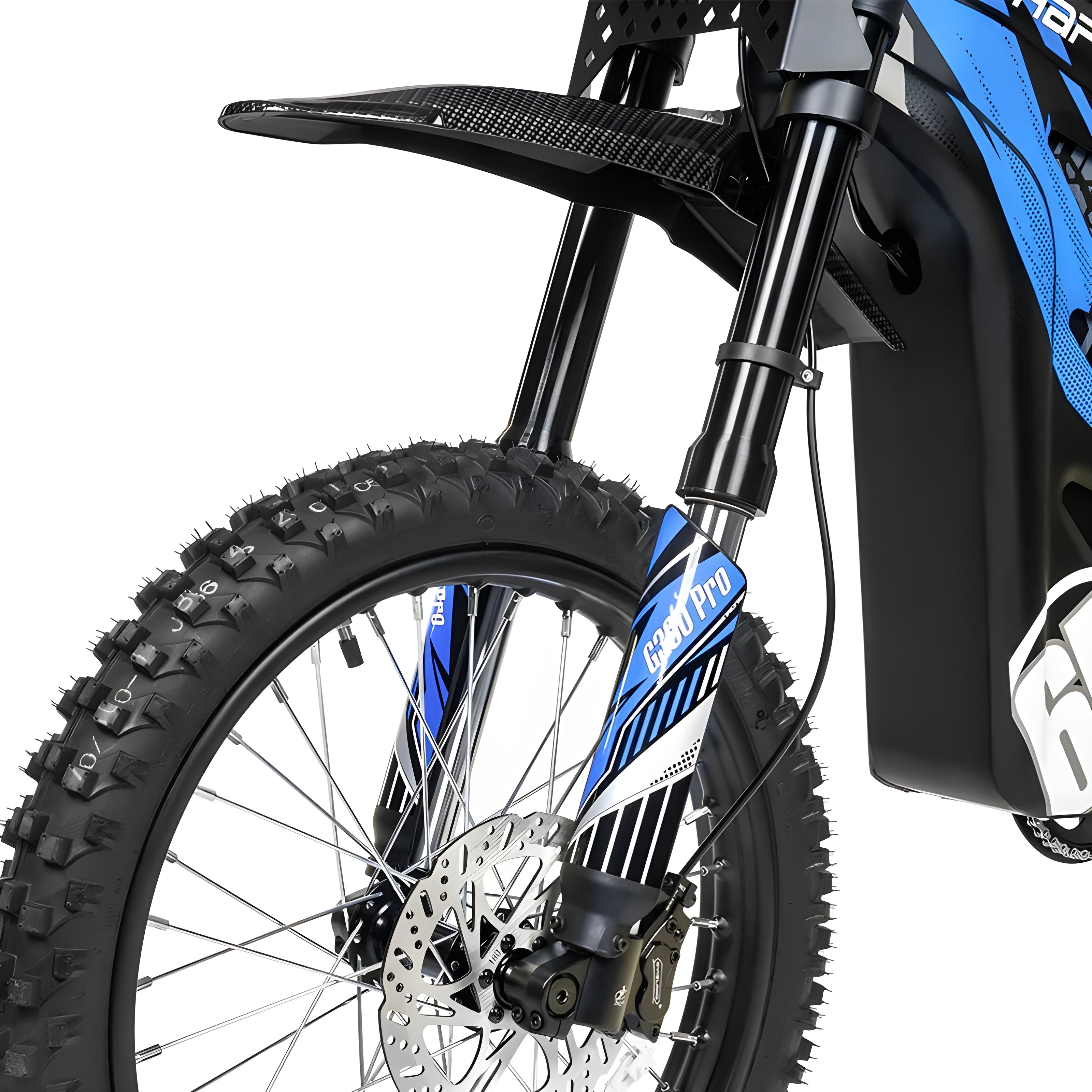 HappyRun G300 Pro 72V/30Ah 6500W Off-Road Electric Dirt Bike - HAPPYRUN-G300PRO-ORANGE