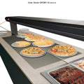 Hatco43.5" Glo-Ray Built-In Rectangular Aluminum Heated Shelf with Flush Top - 120V/885W - GRSBF-42-I