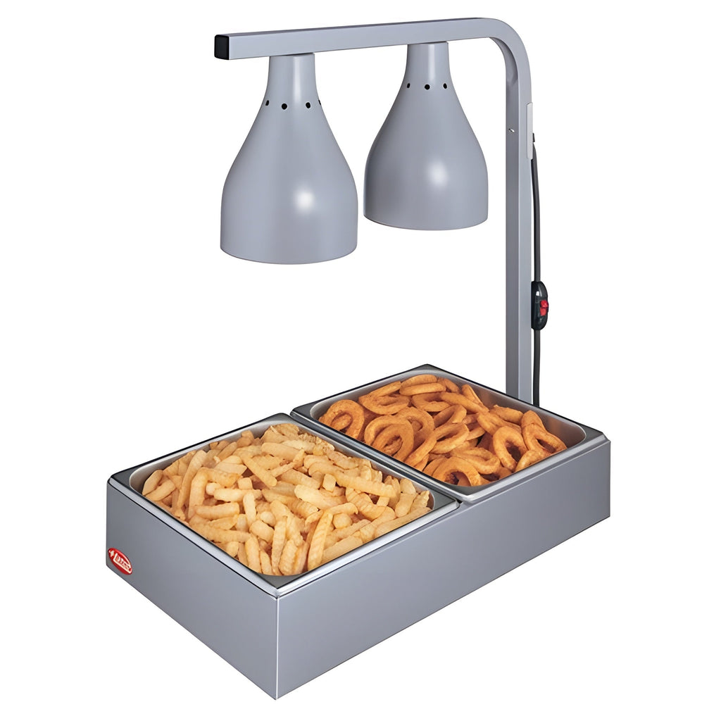 Hatco Portable Double Lamp Warmer with Adjustable Arm - 120V/500W - LW-2