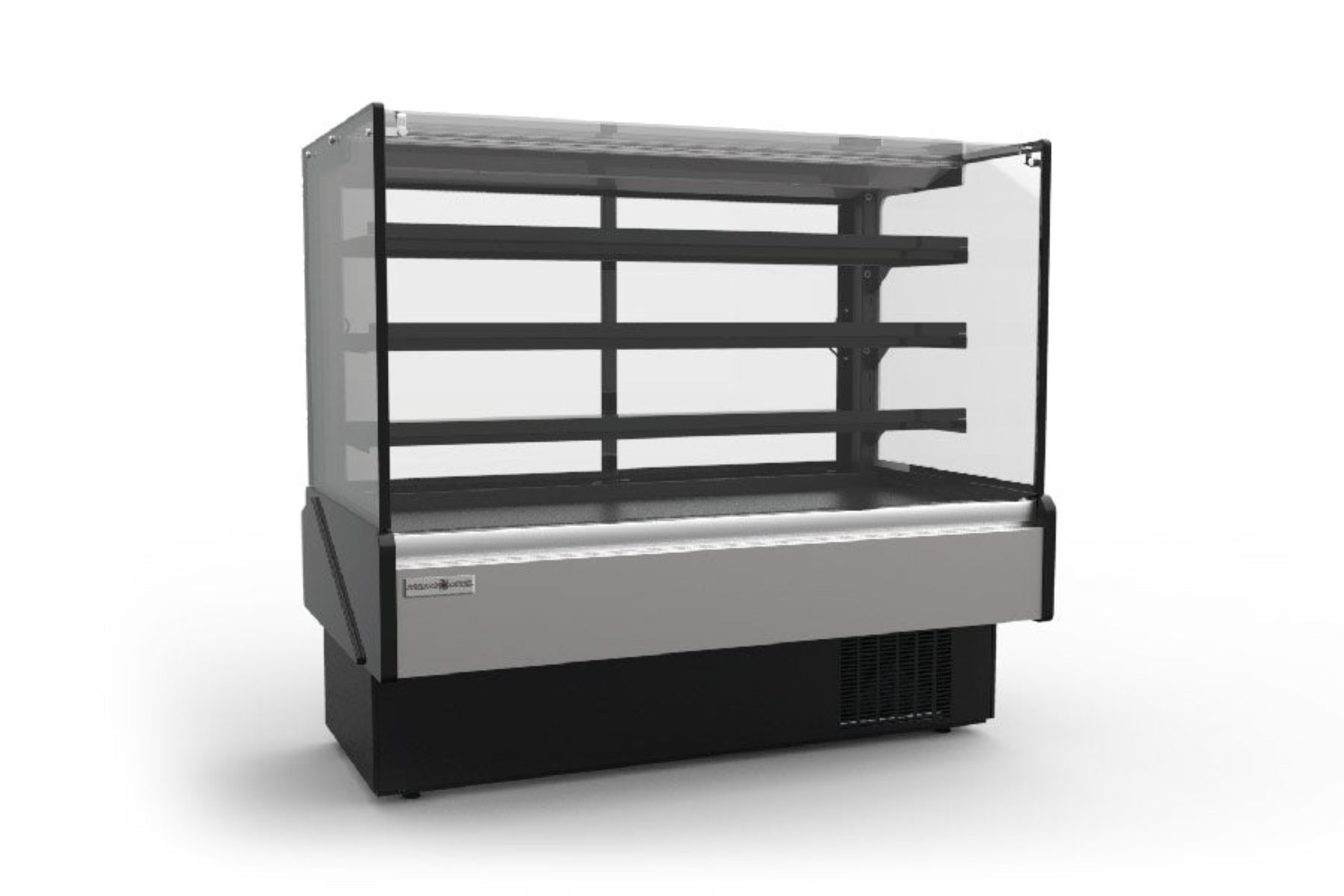 Hydra-Kool  | 52" Wide Non-Refrigerated Flat Glass Bakery Display Case - KBD-FG-50-D