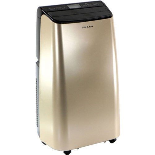 Amana - 10, 000 BTU Portable AC - Black/Gold  -  AMAP101AD-2